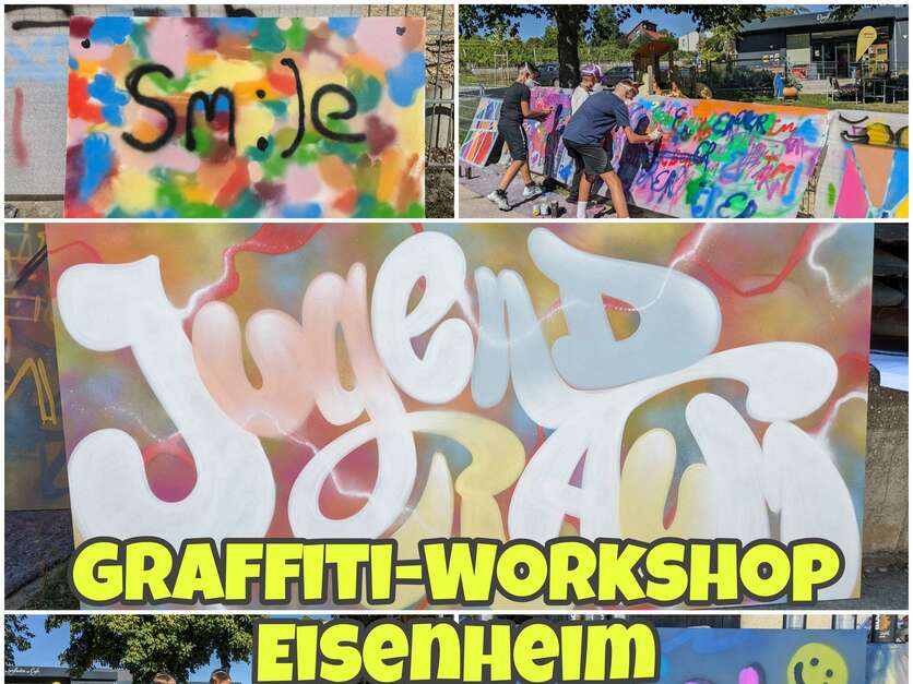 Graffiti-Workshop Jugendraum Obereisenheim
